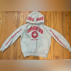 gray lifeguard hoodie